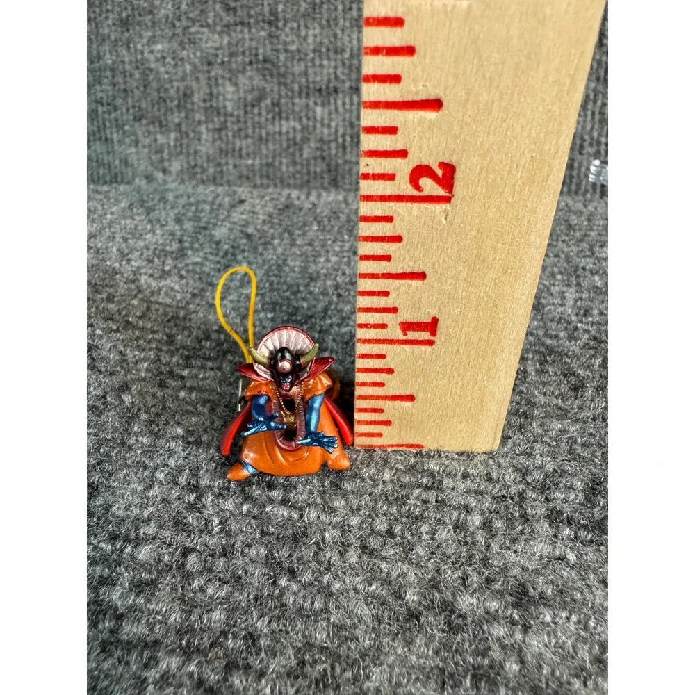 Dragon Quest Zoma Demon Lord Figure Phone Strap Charm Orange Red Blue Mini